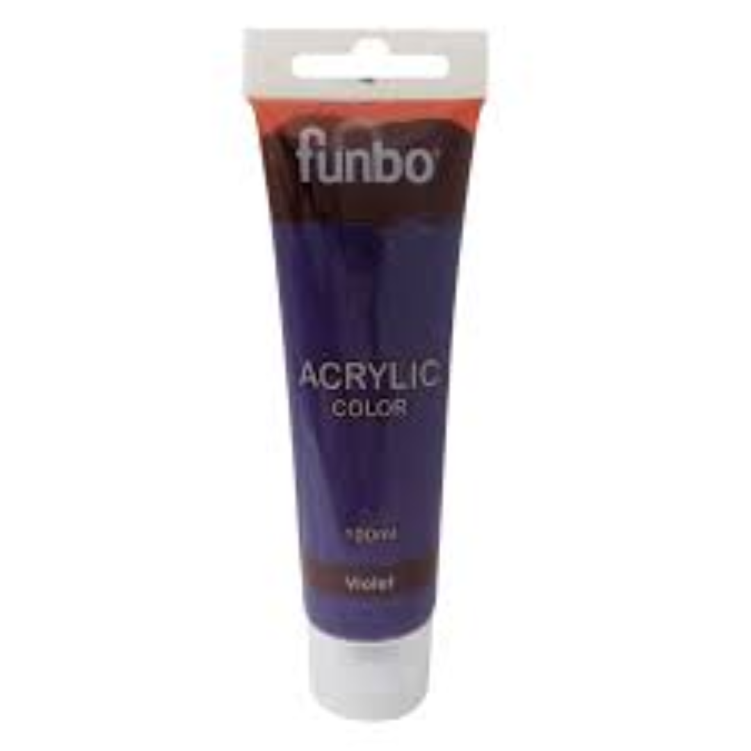 Funbo Acrylic TUBE 100ml 91 VIOLET FO-AC-100-091